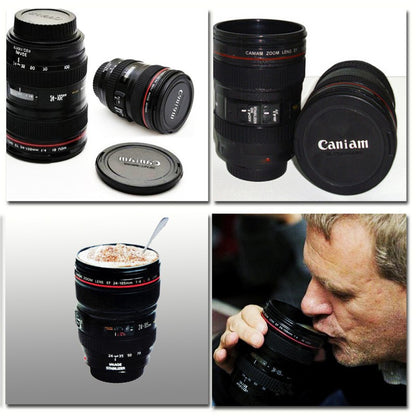 Lifelike Camera Lens Travel Mug ( FOOL YOUR FRIENDS)