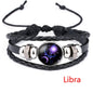 New Handmade Zodiac Leather Bracelet.  Multi-Layer Weave for Men/Women  (EYE CATCHING)