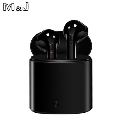 Mini Wireless Bluetooth Earphone Stereo Earbud Headset- Charging Box Mic For All Phones