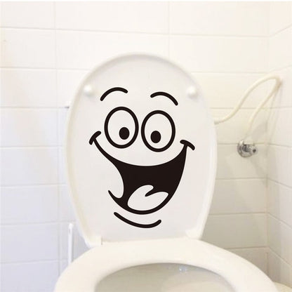 FUN Toilet Entrance Sign Door Stickers -  Home, Office, Business - (SUPER FUNNY)