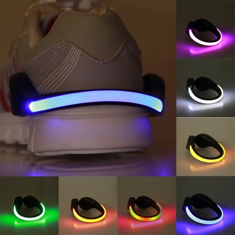 LED Safety Night Light Shoe Clip- Perfect for All Outdoor Activities, Night Running and Cycling